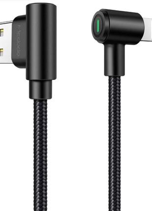 Mcdodo LED 90-градусный зарядный кабель Прямоугольный USB-кабе...