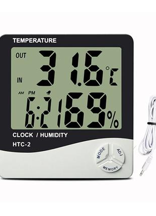 Электронный термометр HTC-2, с выносным датчиком