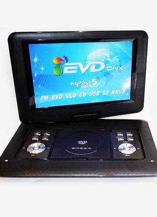 DVD проигрыватель 1580 USB автомобильный переносной ДВД плеер ...