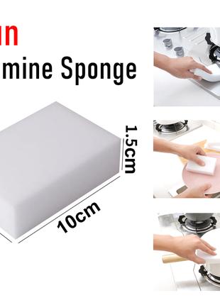 Меламиновая Губка 1шт. Magic Sponge Ishun W10. Губка Меламинов...