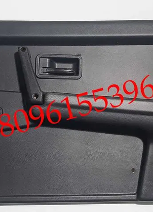 Обшивка передніх дверей ВАЗ-2108,2113 (чорний, темно-сірий) нові