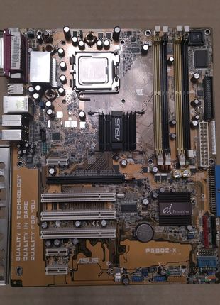 Asus P5GD2-X 775 4xDDR2 LPT S-Video PCIE-X16 материнська плата