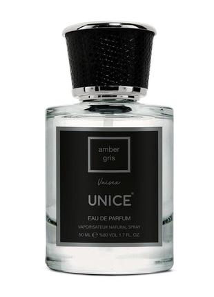 Парфумована вода unice amber gris, 50 мл (унісекс)