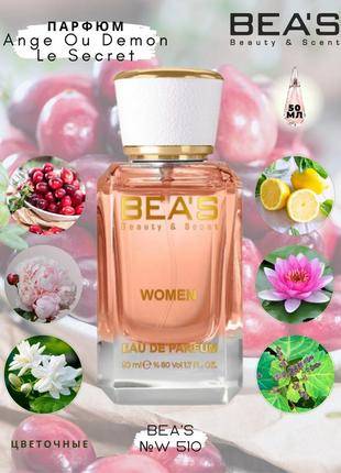 Жіноча парфумована вода bea's w510, 50 мл