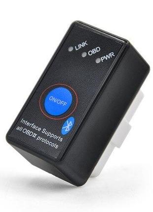 Адаптер для подключения к авто ELM-327 OBD mini Bluetooth USB ...