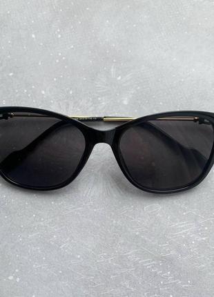 Сонцезахисні окуляри cat eyes 2258 - чорні