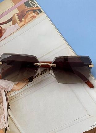Сонцезахисні окуляри 2а336 - коричневі