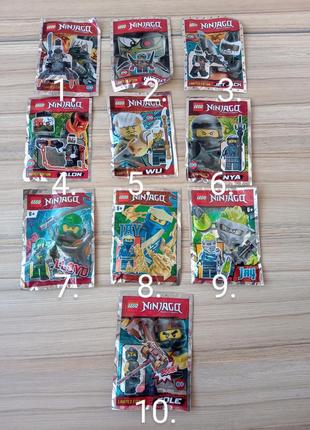 Фигурки lego ninjago