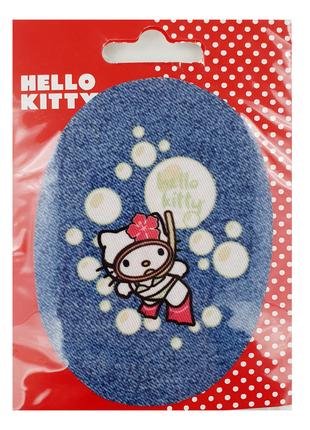 Детская термо нашивка аппликация Hello Kitty Sanrio термо запл...
