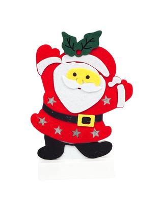 Новогодняя декоративная фигурка Дед мороз с LED подсветкой на ...