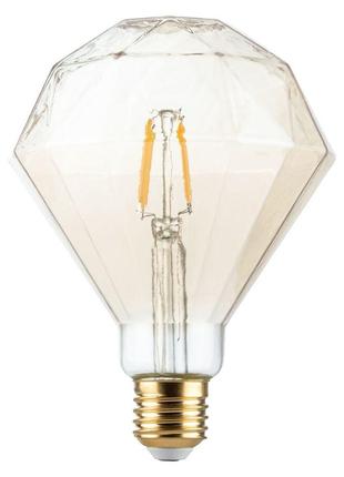 Филаментная LED ретро лампочка Livarno Lux, 4,9 Вт, Е27, больш...