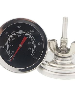 Термометр для гриля, коптильни, барбекю, 10-400C из нержавейки