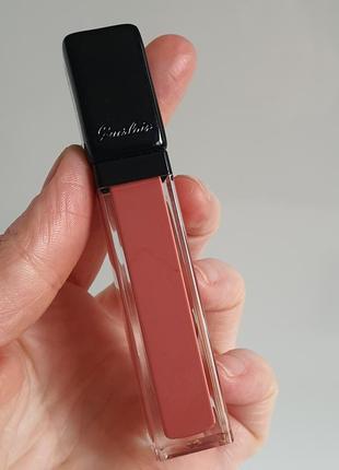 Рідка матова помада - крем guerlain kisskiss liquid