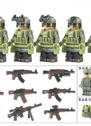 Фігурки українські військові спецназ пво до лего lego