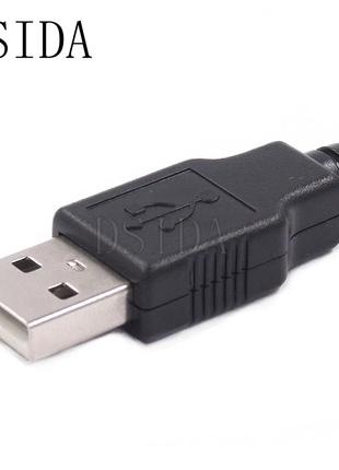 Коннектор штекер USB типу A розборной папа (male)
