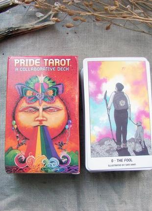 Гадальные карты таро прайд современная колода карт pride tarot...