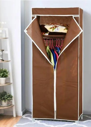 Универсальный складной тканевый шкаф для дома одежды и вещей