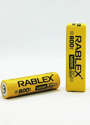 Аккумулятор Rablex 14500 3.7V 800mAh 2.96Wh