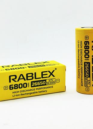 Аккумулятор Rablex 26650 3.7V 6800mAh 25.2Wh