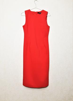 Top Secret бренд плаття червоне пряме на підкладці сукня жіноча