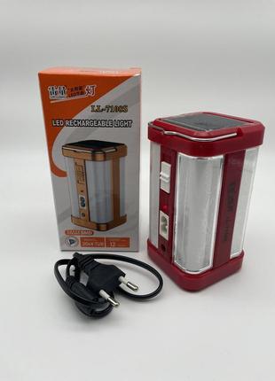 Лампа led solar lamp ll-7108s (a-2710)