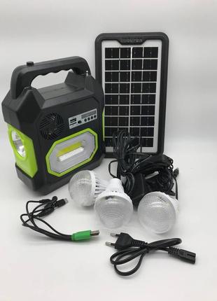 Лампа  solar lighting system gd-15 (dc 6v 0.5a) (a-2492)