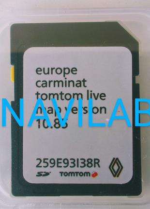 Навігація Renault Dacia Fiat TomTom Carminat LIVE R-Link MediaNav