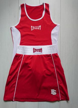 Боксерская форма майка и юбка с шортами paffen sport