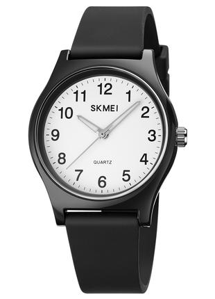 Жіночий годинник Skmei 1760BKWT Black-White наручний кварцевий