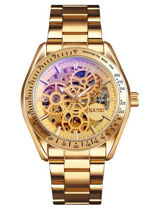 Спортивные мужские часы Skmei 9194GDGD Gold-Gold водостойкие н...