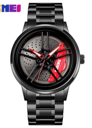 Спортивные мужские часы Skmei 1990A Black-Red водостойкие нару...