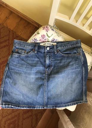 Оригинальный джинсовая юбка gap