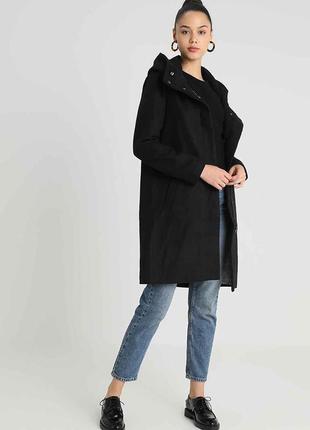 Стильне жіноче лаконічне нове демісезонне пальто блейзер чорне...