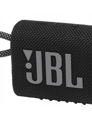 Портативная колонка JBL Go3, Black (JBLGO3BLK)
