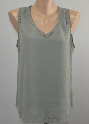 Фирменная блуза new look (uk16) цвет хаки