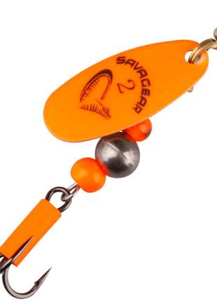Блесна Savage Gear Caviar Spinner #2 6.0g 06-Flou Orange