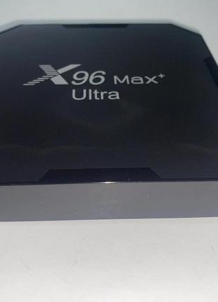 Андроид смарт приставка X96 MAX+ ULTRA 4/64 (Amlogic S905X4, 4...