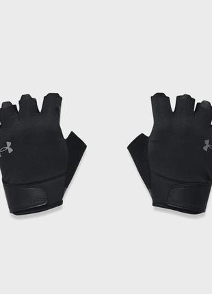 Under armour чоловічі чорні рукавички m's training gloves