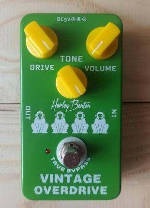 Педаль гітарна дісторшн Harley Benton Vintage Overdrive