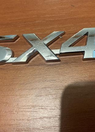 Эмблема "SX4" в крышку багажника Suzuki SX 4 2013- Original б/...