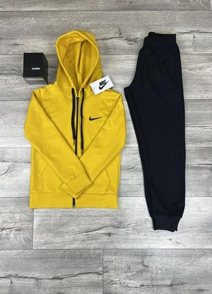 Yellow and black store nike jumpsuit