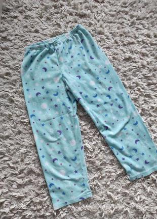 Флисовые пижамные штаны на 6-7 лет