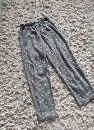 Флисовые пижамные штаны на 7-8 лет от hullabaloo