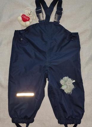 Грязепруф, дождевые штаны, комбинезон pocopiano, размер 74/80