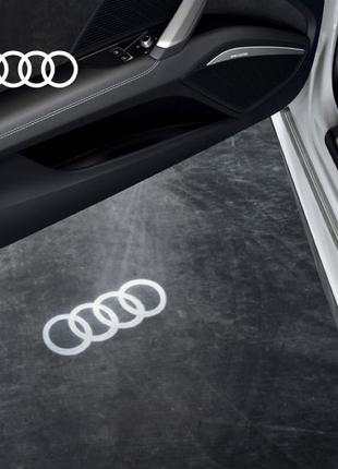 Світлодіодна підсвітка у двері кільця Audi 4G0052133G