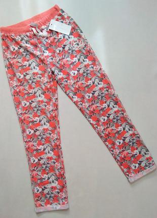 Тонкие штаны с цветами Lulu Castagnette р. 12 (152)