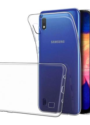 Прозорий силіконовий чохол для Samsung Galaxy A10 (SM-A105F)