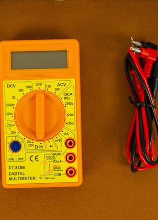 Мультиметр тестер DT-830B Yellow (из Германии)