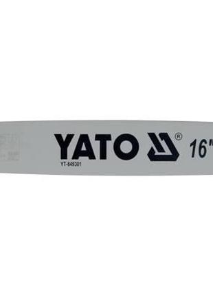 Шина направляющая цепной пилы YATO l= 16"/ 40 см (55 звеньев) ...