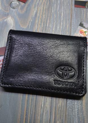 Обложка на права тех. паспорт ID паспорт удостоверение Toyota ...